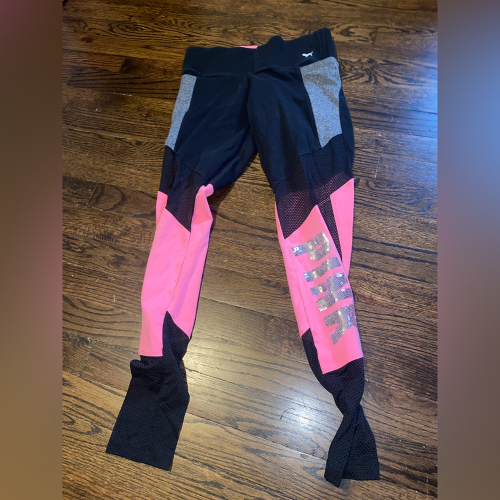 Pink Leggings.